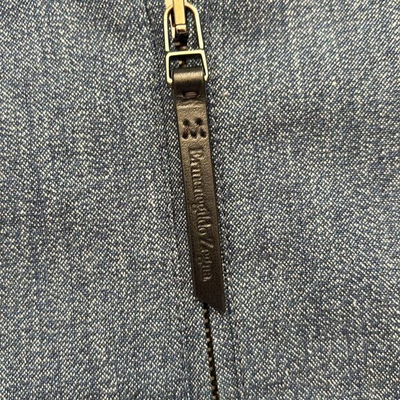 Ermengildo Zegna 100% cotton Jean bomber, 48R (M) - Picture 6 of 13